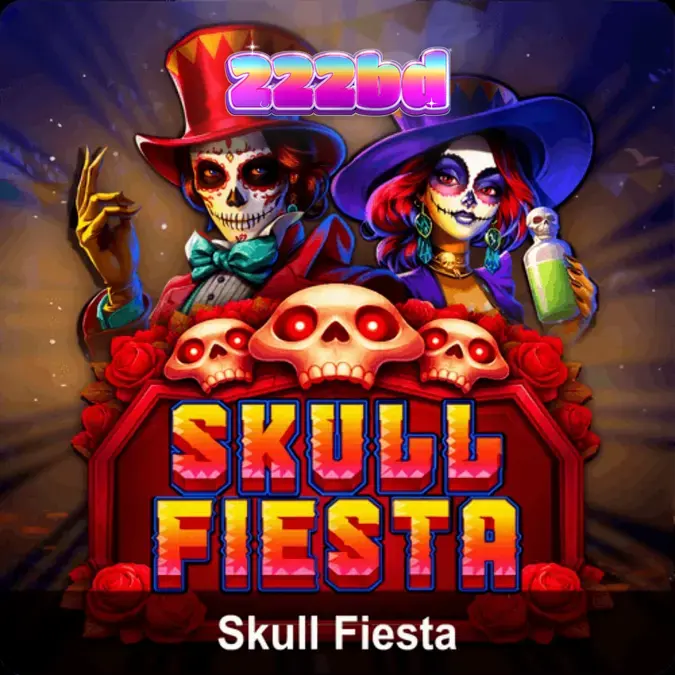 Skull Fiesta স্লট গেমের মোবাইল ইন্টারফেস এবং গ্রাফিক্সের একটি ঝলক